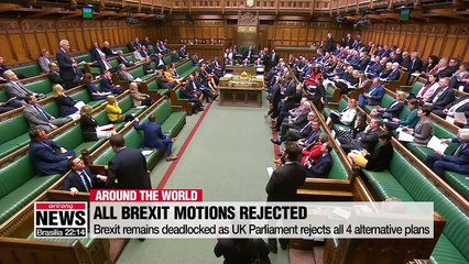 Download Video: Brexit remains deadlocked as UK Parliament rejects alternative plans