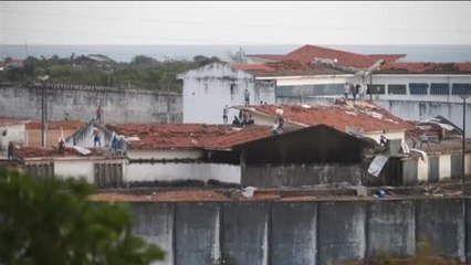 Download Video: Mueren 30 reclusos en un nuevo motín en una cárcel de Brasil