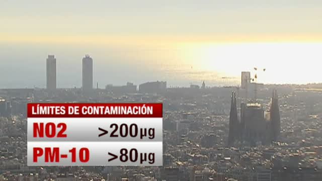 Los coches más contaminantes no podrán circular por Barcelona durante episodios de contaminación