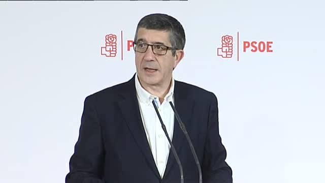 Patxi López: Me siento con fuerzas para reconstruir el PSOE