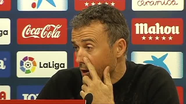 Luis Enrique: La única forma que tendremos de pelear por esta Liga es empezar a ganar rápidamente