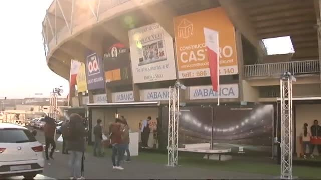 El trofeo de la Copa del Rey se exhibe en Balaídos