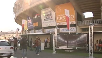 El trofeo de la Copa del Rey se exhibe en Balaídos