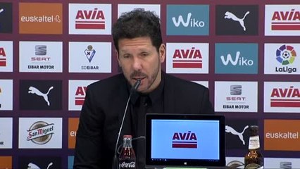 Simeone: "Dependemos mucho del estado de forma de Griezmann"