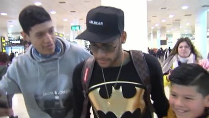 Messi, Luis Suárez y Neymar ya están en Barcelona