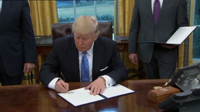 Trump pone Estados Unidos patas arriba en su primera semana