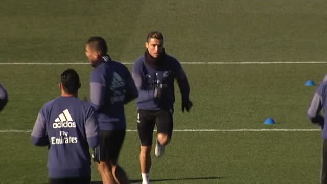Último entrenamiento del Real Madrid antes de enfrentarse al Granada