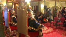 Singular rueda de prensa de los Reyes Magos en Bilbao