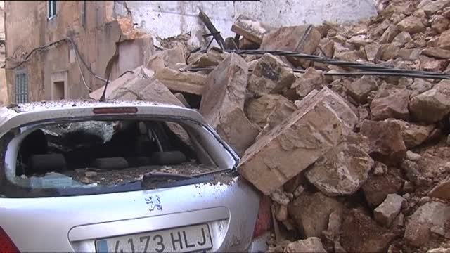 Gran parte de las cosechas se han perdido a causa del temporal en Mallorca