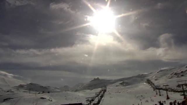 Alta ocupación en Sierra Nevada y en las estaciones del Pirineo oriental