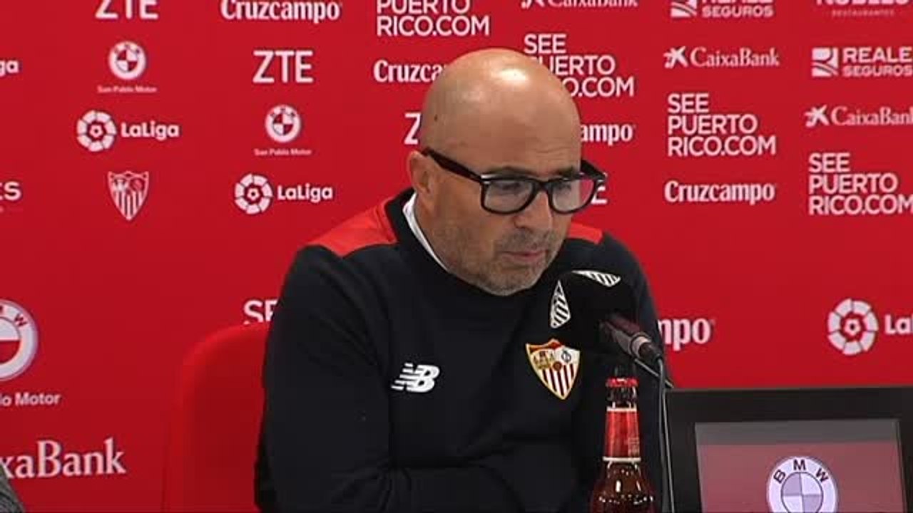 Sampaoli tiene la esperanza de jugar de "igual a igual" contra el Real Madrid