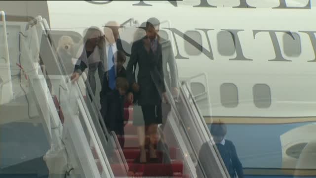 Donald Trump honra al soldado desconocido horas antes de proclamarse nuevo presidente de Estados Unidos