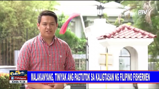 Malakanyang, tiniyak ang pagtutok sa kaligtasan ng Filipino fishermen
