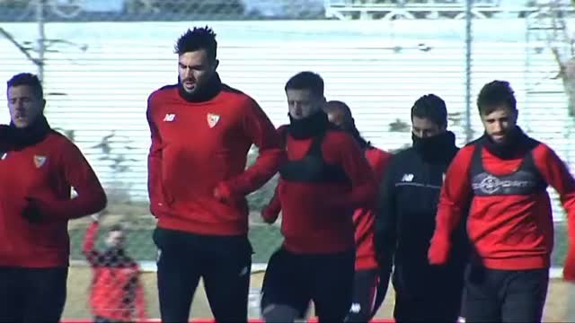 El Sevilla prepara su próximo encuentro contra el Osasuna