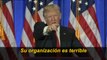 Donald Trump manda callar a un periodista en su primera rueda de prensa tras ganar las elecciones