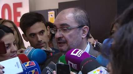 Lambán: "Del pozo al PSOE lo tiene que sacar el PSOE"