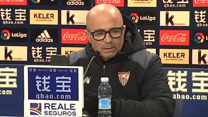Sampaoli: "Esta es la respuesta al mal primer tiempo del Bernabéu"