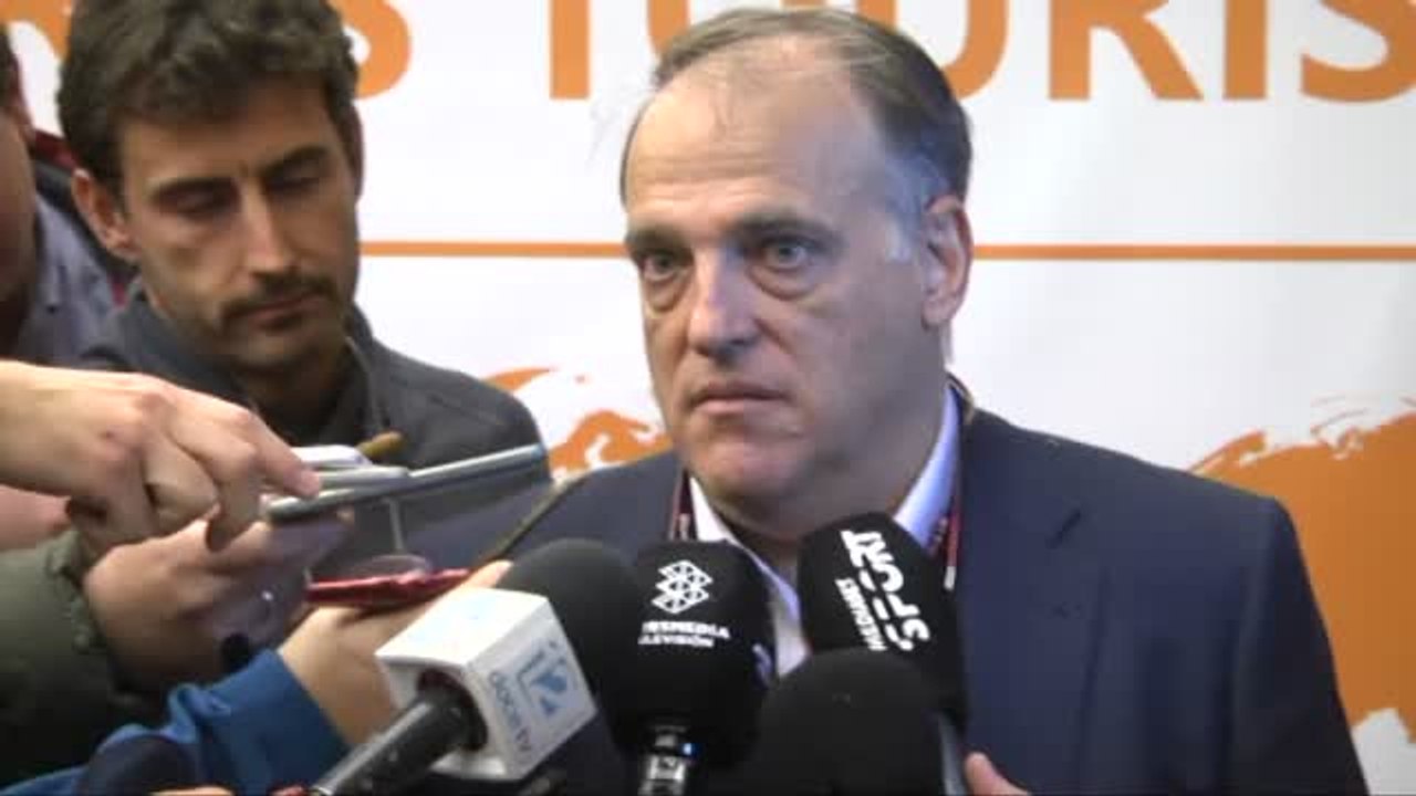 Tebas quita hierro a las declaraciones de Piqué
