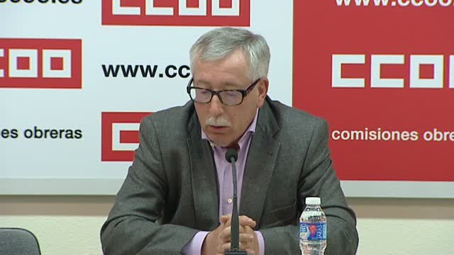 Toxo insiste en derogar la reforma laboral en su totalidad y rápido