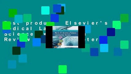 Best product  Elsevier's Medical Laboratory Science Examination Review - Linda Graeter
