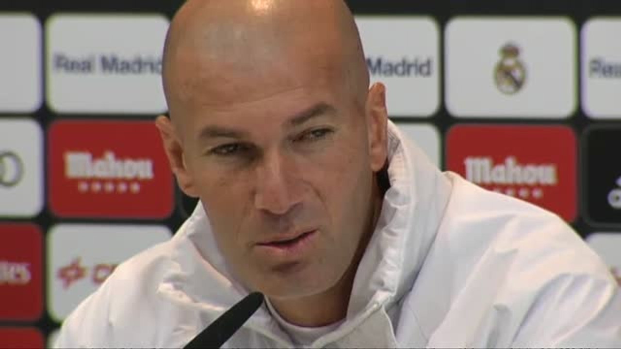 Zidane asegura que el partido con el Sevilla "va a ser muy complicado"  porque es un equipo "competitivo"