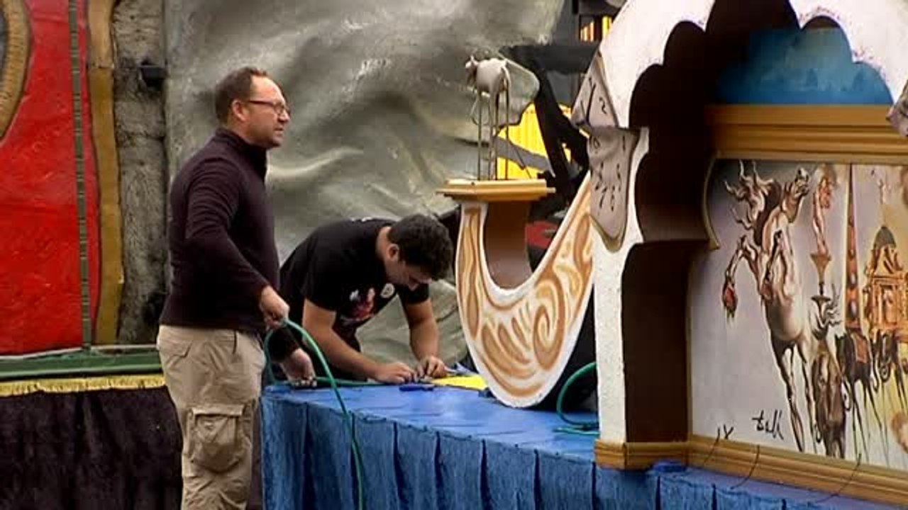 20 años creando carrozas para las cabalgatas de Reyes