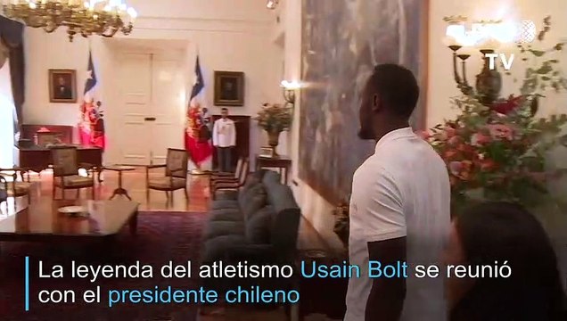 Usain Bolt se reúne con Piñera y es invitado a la COP25 en Chile