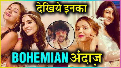 Rubina Dilaik CELEBRATES Tina's Birthday in Bohemian Style | Hussain Kuwajerwala, Keerti And Sharad