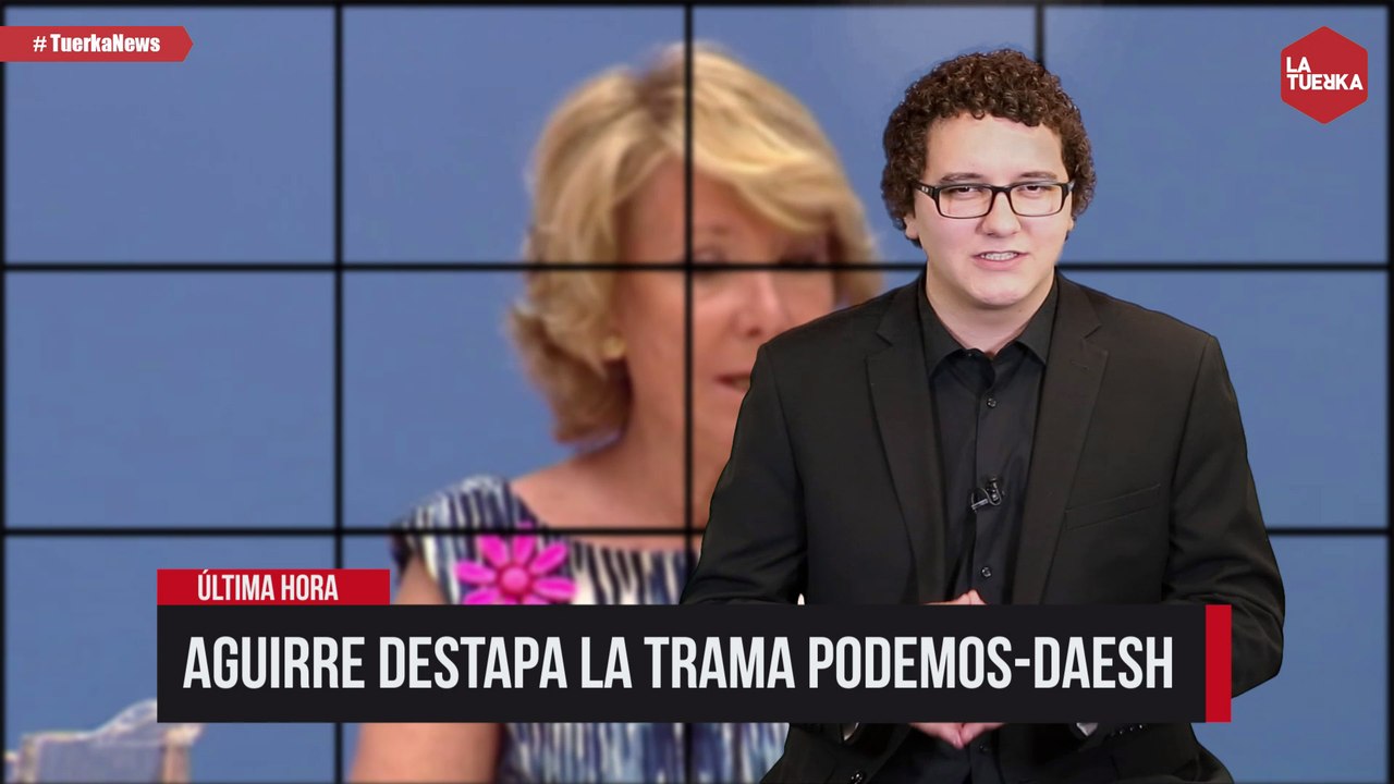 Esperanza Aguirre destapa la trama Podemos-Daesh