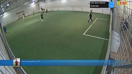 But de Alexandre (1-0) - PRO TECH HABITAT Vs TEAM SQH - 01/04/19 20:00 - LIGUE 1