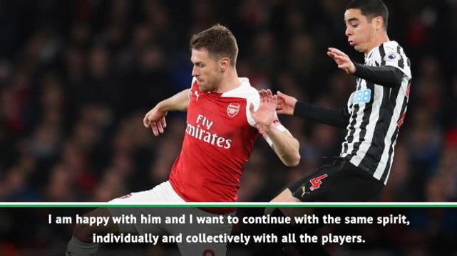 Emery hopes Ramsey will help Arsenal achieve 'something important'