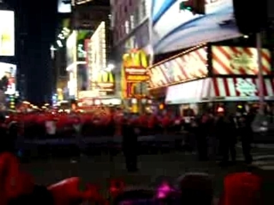 Nouvel an a Times Square avec les filles et Manu