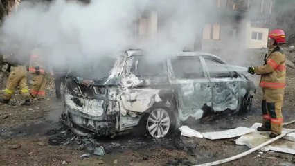 동두천 야산 주차 차량서 불...3명 사망·2명 부상 / YTN