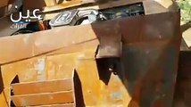 العثور على سيارة مفخخة ضخمة لداعش في الباغوز قيد التصنيع (فيديو)