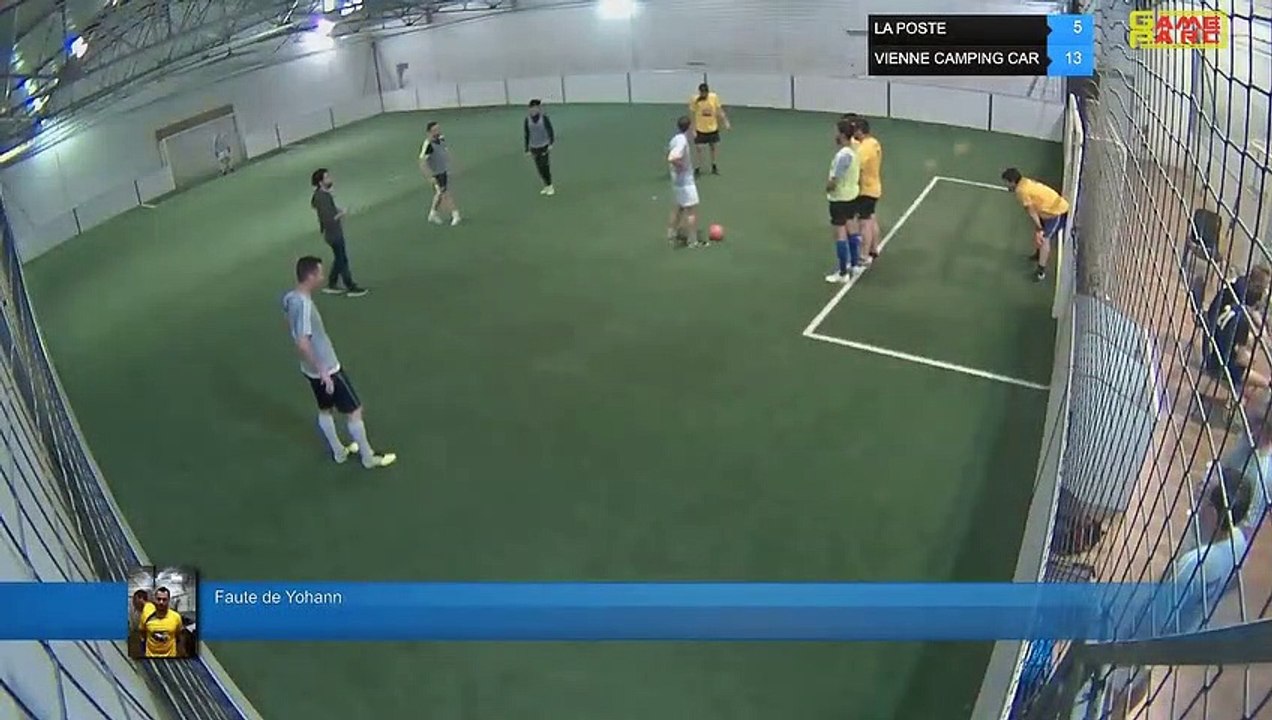 Faute de Yohann - LA POSTE Vs VIENNE CAMPING CAR - 01/04/19 21:00 - LIGUE 4  - Poitiers Game Parc