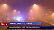 İstanbul’da sis etkili oluyor