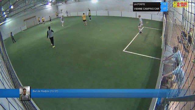 But de Hadjris (13-17) - LA POSTE Vs VIENNE CAMPING CAR - 01/04/19 21:00 - LIGUE 4
