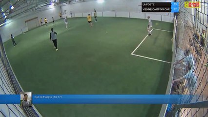 But de Hadjris (13-17) - LA POSTE Vs VIENNE CAMPING CAR - 01/04/19 21:00 - LIGUE 4