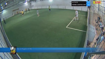 But de Hugues (13-19) - LA POSTE Vs VIENNE CAMPING CAR - 01/04/19 21:00 - LIGUE 4