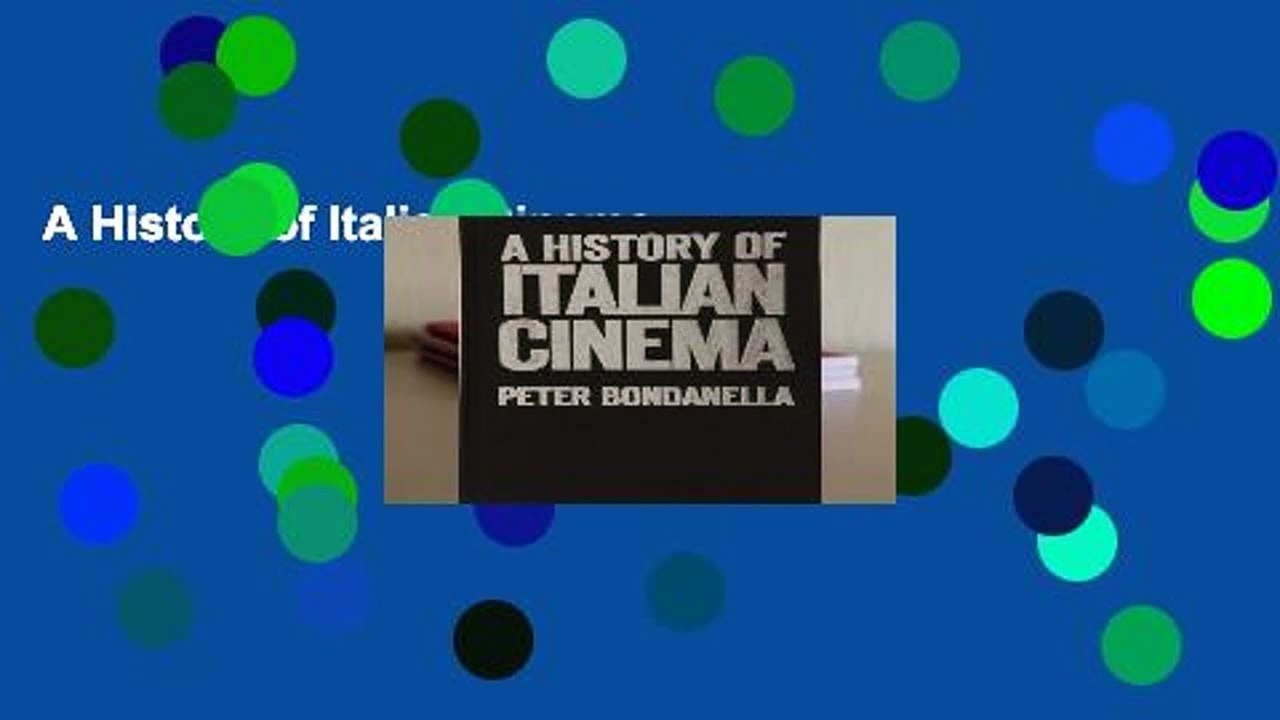 A History of Italian Cinema