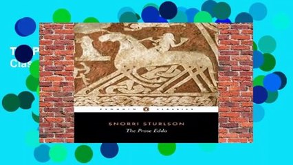 The Prose Edda: Norse Mythology (Penguin Classics)