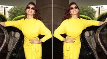 Jacqueline Fernandez Looks H0t in Yellow Dress at Colorbag | She becomes a brand ambassador