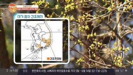 [날씨] 오늘도 꽃샘추위, 공기는 깨끗