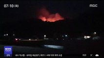 전남 순천 야산 화재…15시간째 진화 중
