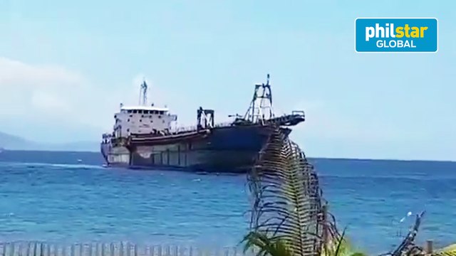 Alleged Chinese dredging ship seen in Batangas