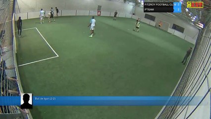 But de Igor (2-2) - FITZROY FOOTBALL CLUB  Vs P'TEAM - 01/04/19 21:00 - LIGUE 4
