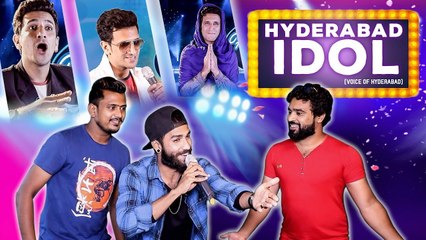 HYDERABAD IDOL  Indian Idol Spoof  Funny Reality Show  Kiraak Hyderabadiz