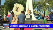 231st birth anniversary ni Balagtas, ipinagdiriwang