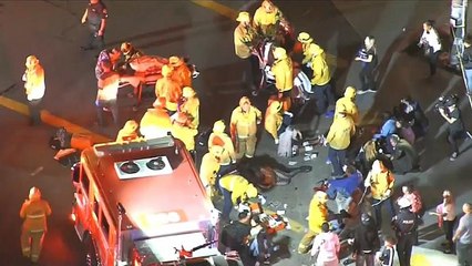 Varios heridos en un oscuro incidente durante la vigilia por el rapero Nipsey Hussle