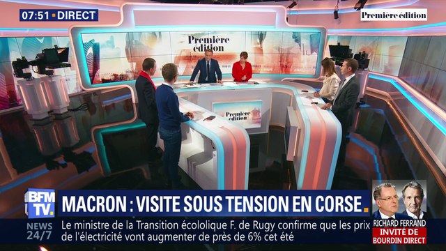 L'édito de Christophe Barbier: Macron, visite sous tension en Corse